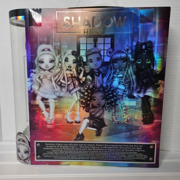 New Shadow High Shanelle Onyx Rainbow High Fashion Doll - Picture 9 of 9